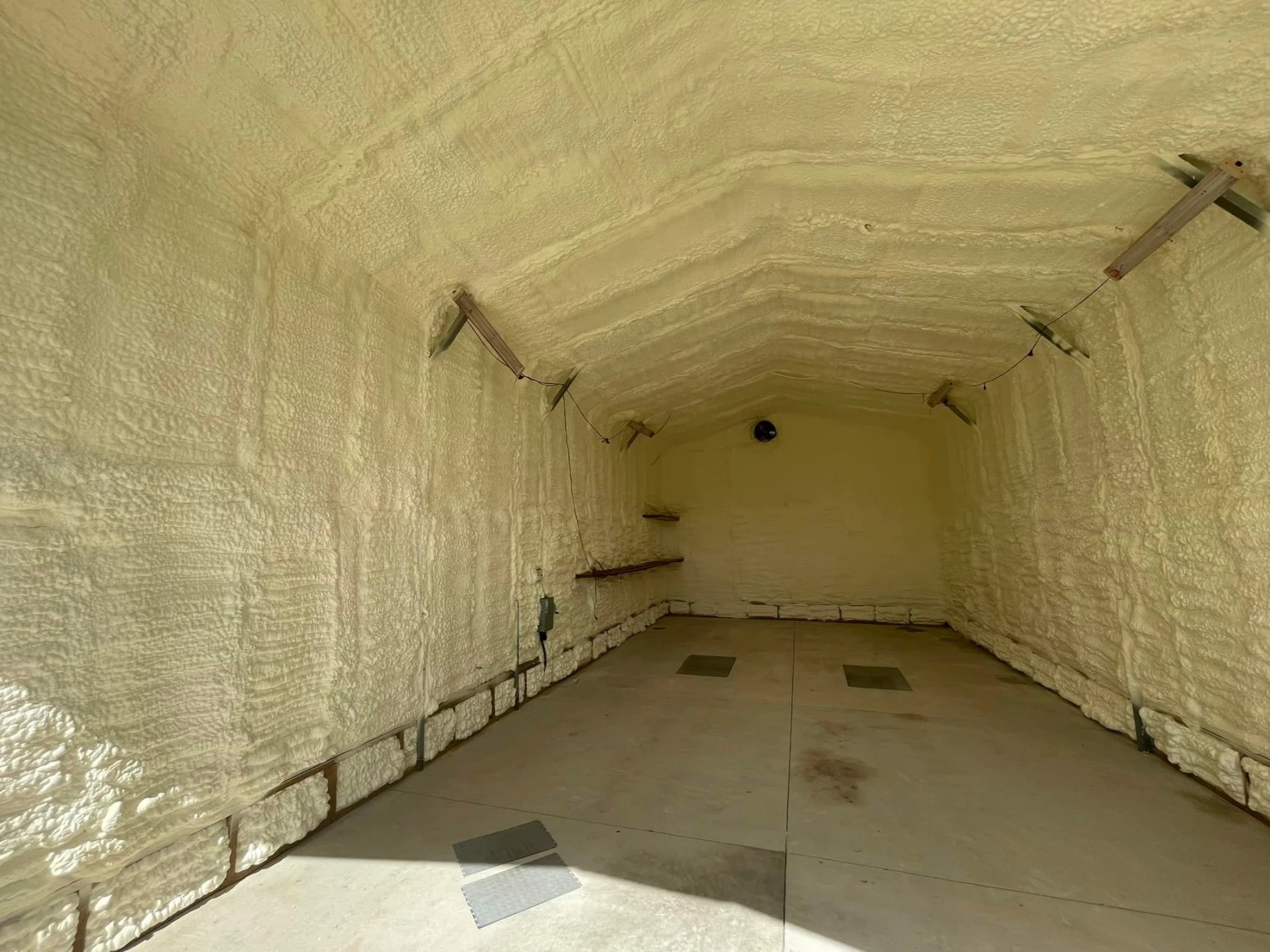 open-cell spray foam insulation