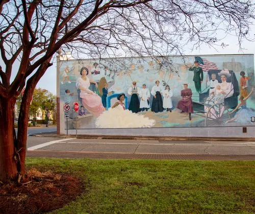 Murals of the Wiregrass in Houston County, AL